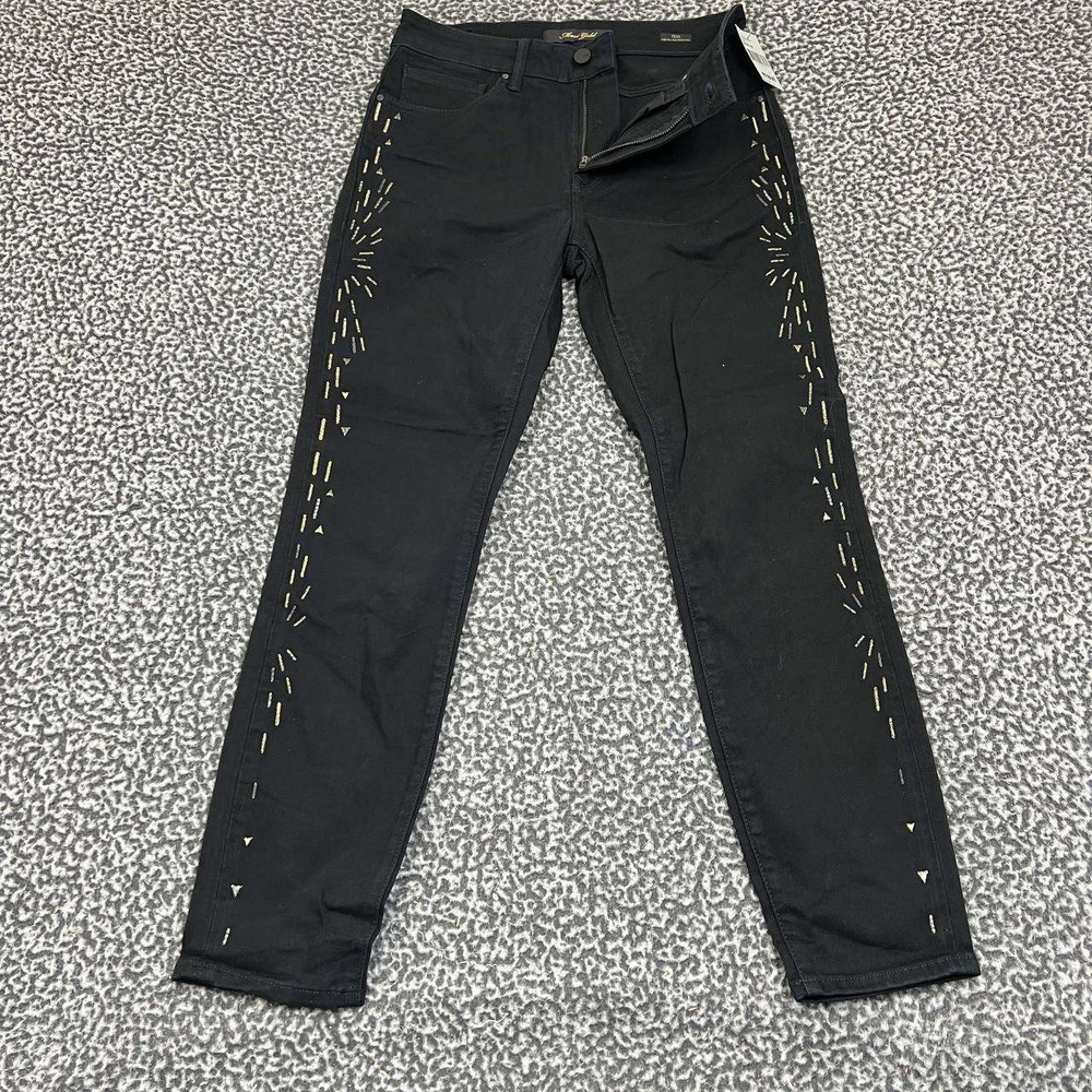 Mavi Gold Tess Jeans Women 27x27 High‎ Rise Super Skinny Crop Pants Denim New